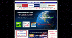 Desktop Screenshot of cdecard.com